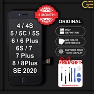 Original FOR iPhone LCD 5 5S SE 6 6S 7 8 PLUS LCD Display 3D Touch Screen Assembly Replacement