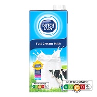 Dutch Lady UHT Milk - Full Cream (Plain) ( 1L x 12 )