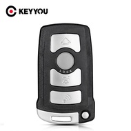 For BMW 7 Series E65 E66 E67 E68 745i 745Li 750i 750Li 760i 7 Remote Key With Small Key 4 Button Fob