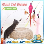 POODEE Pets Malaysia Cat Teaser Flexible Stick Pet Toy Mainan Kucing Batang Kucing Fun Cat Toys