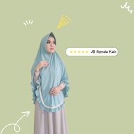 Jilbab Jumbo Ori Jamilah Hijab Jb 100 Renda Kait