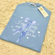 Jarika.shop - เสื้อยืด Ribbon Bow ( งานป้าย.. Jarika ) ( จ188 )