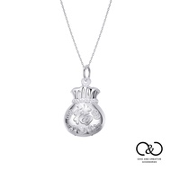 [C & C] Pure Silver S999 Lucky Full Bag Pendant _ N-CC-A007