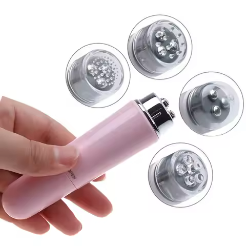 Mini Portable 4 Head Electric Eye Massager Facial Massage Device Pen Facials Great Vibration Lift Fa