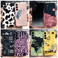 For Samsung Galaxy M14 5G Case M54 2023 Silicone Cover Fashion Art Painted Soft TPU Phone Case Samsu