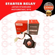 KIMORO Motorcycle Starter Relay - For Motorstar/GY6 Engine