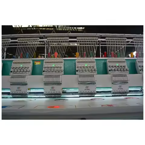 【specialized】1500 RPM High Speed Computerized Embroidery Machine