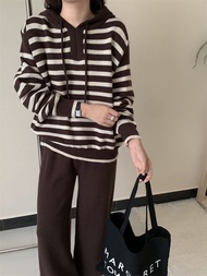 FA2SHOP รุ่น CS204 ชุดเซ็ทไหมพรม 2 ชิ้น เสื้อ+กางเกงขายาว