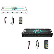 12 Port ARGB +10 Port PWM Magnetic Suction Hub with Remote Control PWM & ARGB Hub Splitter for PC