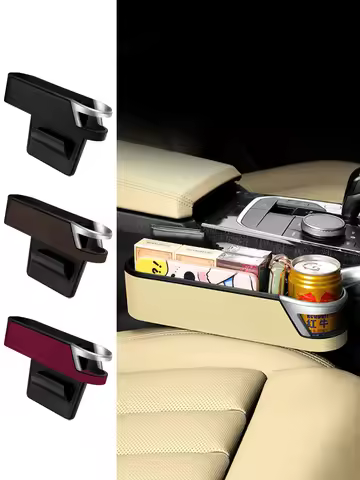 For BMW I7 X7 G07 LCI IX I20 X1 X3 X5 X6 U11 1 3 5 7 Series G70 G09 XM Car Seat Gap Organizer Storag