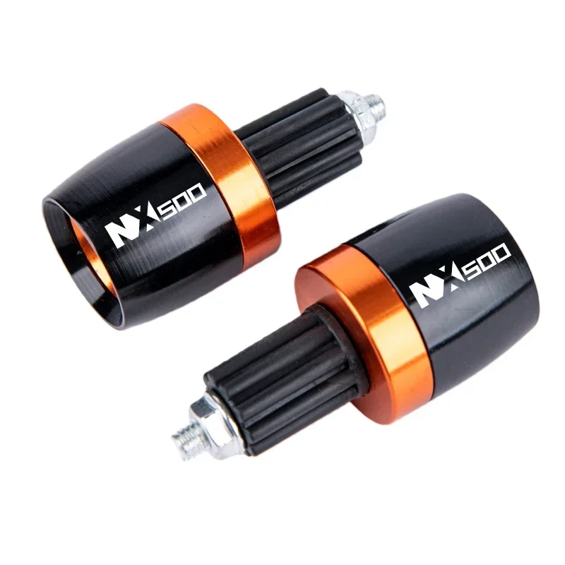 Honda | 7/8"22MM Motorcycle Handlebar Grips Handle Bar Cap End Plugs For HONDA NX500 NX-500 NX 500 A