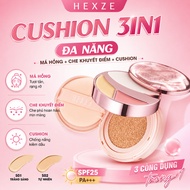 [LIVE KOL] Hexze 3in1 Cushion (Cushion + concealer + blush) SPF50+, PA++++