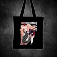 DANGANRONPA V3 JUNKO ENOSHIMA Printed tote bag canvas