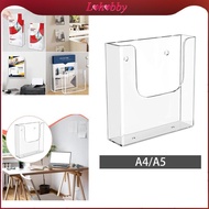 Lohobby Acrylic Brochure Holder Flyer Display Stand for Magazines Booklets Menu