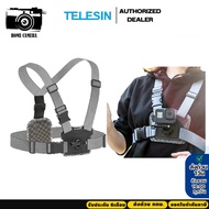 Telesin Chest Strap With Action Camera for Both Front And Back GOPRO DJI 5Pro/4/3 Insta360