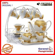 [New] Cangkir Teko Teh Set Cangkir Teko Kopi Set Mewah Vicenza Keramik