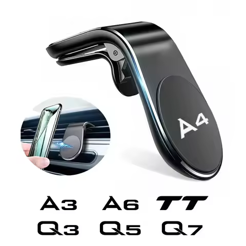 Car Magnetic Phone Holder Mobile Stand For Audi A4 B9 B8 B7 A3 8P 8V 8L A6 C6 C7 A5 A7 A1 A8 Q3 8U Q