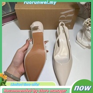 2023 ZARA New French Style Baotou Back Hollow Muller Shoes High Heels