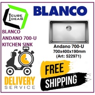 BLANCO ANDANO 700-U STAINLESS STEEL SINK