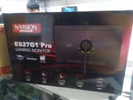 Nvision ES27G1 PRO 27" 180Hz Curved Va Panel Gaming Monitor