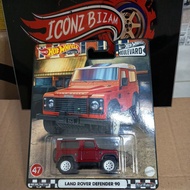 Hotwheels Land Rover Defender 90 Boulevard