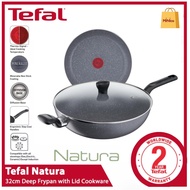 TEFAL Natura 20cm/24cm/28cm/32cm (Frypan/Deep Frypan) Cookware Periuk Pot Pan Wok Kuali