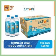 [Speed] Barrel 24 bottles of Satori Mineral Refined Purified Water 500ml - 24 bottles of Satori Mineral Water 500ml