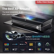 AWOL VISION LTV-3000 Pro 4K 3D Ultra Short Throw Triple Laser Projector (Global Version) - 2 Years Warranty