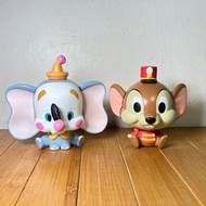 [小夫玩具屋] 合售 小飛象與老鼠 扭蛋 公仔