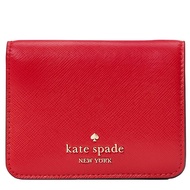 Kate Spade Madison Saffiano Leather Small Bifold Wallet in Candied Cherry kc581