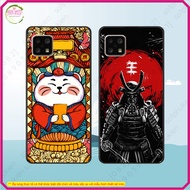 Sharp Aquos Sense 4 (Sense4) / Sense 5G / Sense 6 / Zero 6 black flexible case printed with many bea