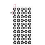 6.0mm 3D Scanner Positioning Targets, High Reflective 3D Scanning Markers, Target 3D Scan Tracking D