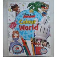 DISNEY JUNIOR Color My World book BBW children's book/ BBW book/ Imported book/