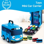 Tayo Mini Car Carrier Character Toy Toys - Children's Gift, Tayo Fan Goods, Creativity Development, Mini Car Play, Educational Toys, Improving Children's Sociality, Toy Collection