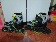 迪卡儂Oxelo兒童可調節直排輪滑鞋 Decathlon kid roller shoes