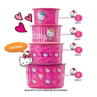 Tupperware Hello Kitty One Touch Full Set（4）