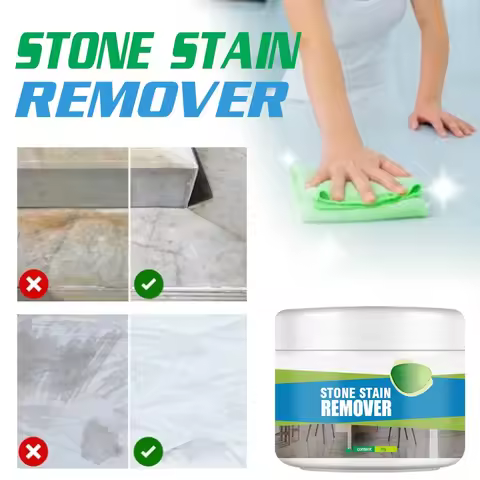 Stone Stain Remover Granite Quartz Marble Tile Stubborn Stains Deep Cleaning Powder Strong Decontami