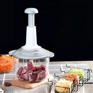 MANUAL CHOPPER- Multifunction Manual Vegetable Fruit Slicer Chopper Kitchen Tool Meat Stainless