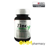 VISTRA ZINC 15mg.vistra 15mg Package 45 Capsules/Bottle