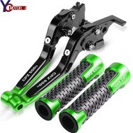 Motorcycle Accessories Folding Extendable Brake Clutch Levers and handlebar grips FOR Kawasaki GPZ50