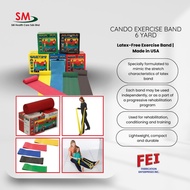 CANDO EXERCISE BAND 6 YARD LATEX FREE