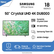 Samsung Smart TV 50" Crystal UHD 4K DU8000 4K - UA50DU8000KXXD