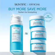 SKINTIFIC 5X Ceramide Skin Gel Moisturiser Barrier Repair Moisturizer Day Night Cream 30g