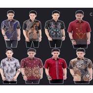 KATUN KEMEJA Men's Batik/Men's Batik Shirts 100% Cotton SIZE M L XL XXL Short Men's Batik Short Sleeve Batik Men's Batik jumbo Latest Men's Batik Short Men's Batik slimfit Men's Batik modern Short Sleeve Men's Batik premium Clothing Office