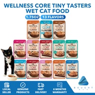 Wellness CORE Tiny Tasters - Wet Cat Food, Chicken, Beef, Tuna, Duck 1.75oz