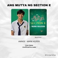 AMNSE Photocards (Ang Mutya ng Section E) Mark Keifer Watson