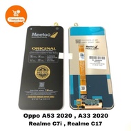 Lcd oppo A54, A53, 7i, c17, 100% original