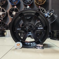 [1PC] New Sport Rim 4X4 18inch TE37 18X10.5JJ ET12 6H139.7 MATT BLACK