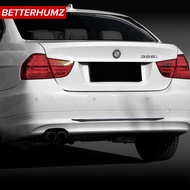 For BMW E90 E92 E93 Carbon Fiber Trim Car Trunk sticker Refit Car Rear Bumper Decoration Strip