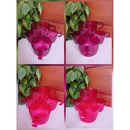 Cup Watercolor tupperware / cup wtc pink tupperware/ cup wtc magenta tupperware/ cup tupperware